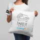 Take it easy - poduszka na prezent