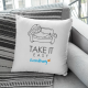 Take it easy - poduszka na prezent