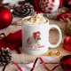 Mery Krismas Kurła - kubek z nadrukiem na prezent