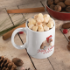 Mery Krismas Kurła - kubek z nadrukiem na prezent
