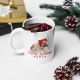 Mery Krismas Kurła - kubek z nadrukiem na prezent