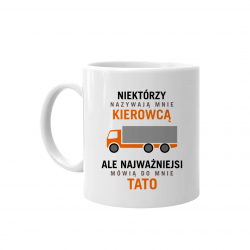 Niektórzy nazywają mnie kierowcą - kubek z nadrukiem na prezent dla kierowcy
