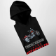 Chociaż kocham jazdę motocyklem - męska bluza na prezent dla taty