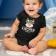 Produkt personalizowany - Renifer z imieniem - niemowlęce body na prezent