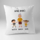 Gang babci - poduszka na prezent dla babci - produkt personalizowany