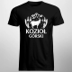 Kozioł górski - męska koszulka na prezent