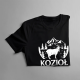 Kozioł górski - męska koszulka na prezent