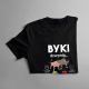 Byki dzwonią, muszę iść - męska koszulka na prezent
