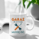 Garaż wzywa muszę iść - kubek z nadrukiem na prezent