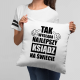 Tak wygląda najlepszy ksiądz na świecie  - poduszka z nadrukiem