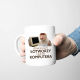 Ledwje oczy łotworzy i już do komputera - kubek z nadrukiem na prezent