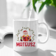 Produkt personalizowany - Świąteczny kubek z imieniem - kubek z nadrukiem na prezent