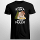 Dobra rybka, nie czuć mułem - męska koszulka na prezent