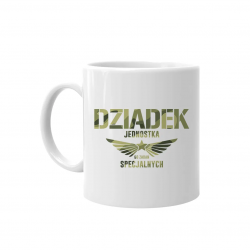 Dziadek Jednostka Do Zadań Specjalnych - kubek z nadrukiem na prezent
