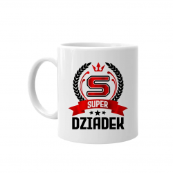 Super Dziadek - kubek z nadrukiem na prezent