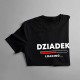 Dziadek loading... - męska koszulka na prezent