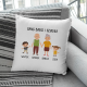 Gang babci i dziadka - poduszka na prezent dla babci - produkt personalizowany