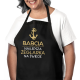 Babcia - najlepsza żeglarka na świecie - fartuch na prezent dla babci