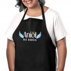 Anioł, nie babcia - fartuch na prezent dla babci