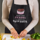 Jestem super kucharką, ale jestem też super babcią - fartuch na prezent dla babci