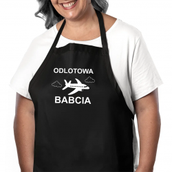 Odlotowa babcia - fartuch na prezent dla babci