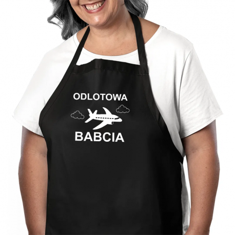 Odlotowa babcia - fartuch na prezent dla babci