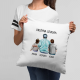 Drużyna dziadka - poduszka na prezent dla dziadka - produkt personalizowany