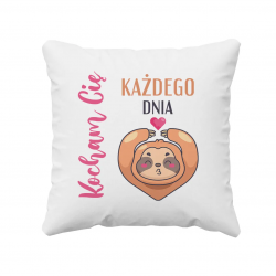 Kocham Cię każdego dnia - poduszka na prezent