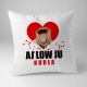 Aj low ju kurła - poduszka na prezent