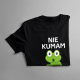 Nie kumam - męska koszulka na prezent