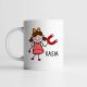 Magnes + Imię - kubek na prezent - produkt personalizowany
