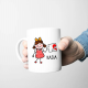 Puzzle + Imię (damskie) - kubek na prezent - produkt personalizowany
