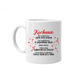 Kochanie - kubek na prezent