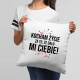 Kocham życie za to, że dało mi Ciebie! - poduszka na prezent
