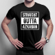 Straight Outta Azkaban - męska koszulka z nadrukiem
