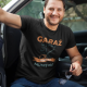 Garaż wzywa muszę iść (imię) - męska koszulka na prezent dla mechanika - produkt personalizowany
