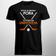 Moja ulubiona pora to: pora na unihokeja - męska koszulka na prezent