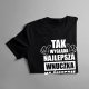 Tak wygląda najlepsza wnuczka na świecie - dziecięca koszulka na prezent