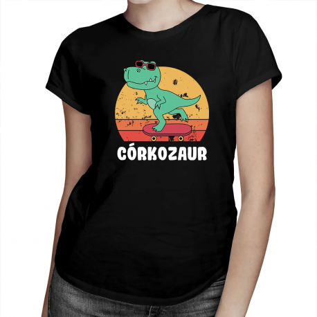 Córkozaur - damska koszulka na prezent 