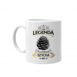 Ta legenda to największa szycha od 40 lat - kubek na prezent