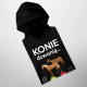 Konie dzwonią, muszę iść - damska bluza z nadrukiem
