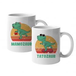 Zestaw kubków z nadrukiem dla rodziców