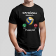 Siatkówka dzwoni, muszę iść - męska koszulka na prezent