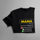 Mama Sp z o.o. - męska koszulka na prezent