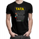 Tata Sp z o.o. - męska koszulka na prezent