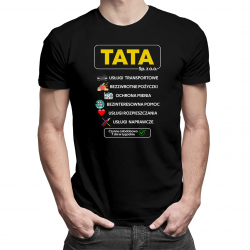 Tata Sp z o.o. - męska koszulka na prezent