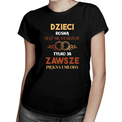 Zapytaj tatę - damska koszulka na prezent dla mamy