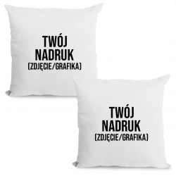 Poduszka dwustronna z własnym nadrukiem