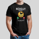 Kogut dzwoni, muszę iść! - męska koszulka na prezent