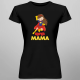 Super Mama v2 - damska koszulka na prezent dla mamy